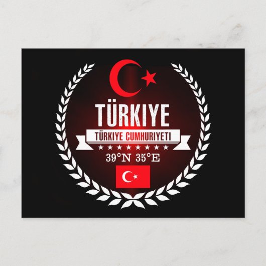 Turkije Briefkaart (Voorkant)