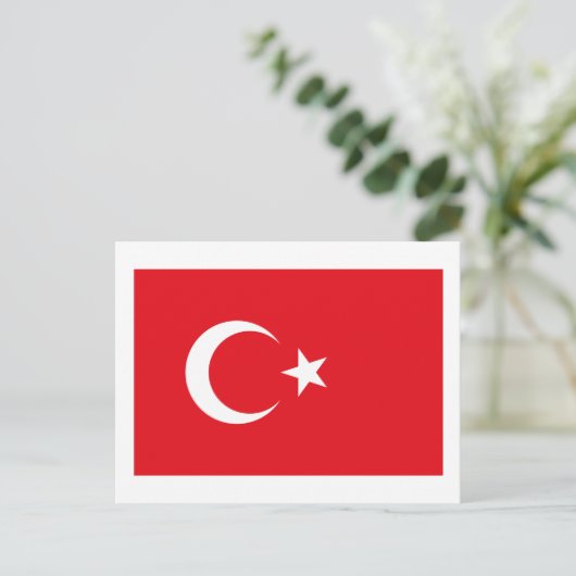 Turkije Briefkaart (Staand voorkant)