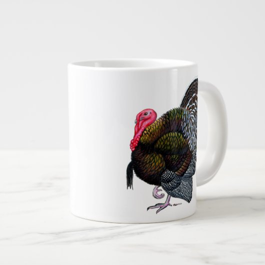 Turkije:  Bronze Tom Grote Koffiekop (Voorkant rechts)