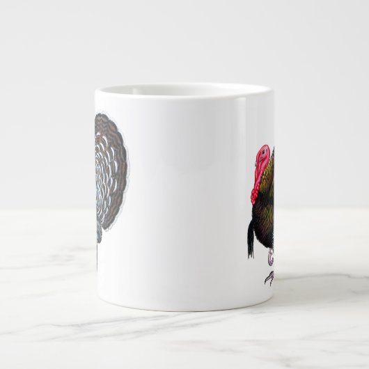 Turkije:  Bronze Tom Grote Koffiekop (Voorkant)