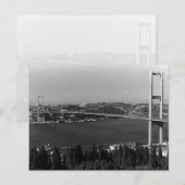 Turkije brug Istanbul Bosphorus Briefkaart (Voorkant / Achterkant)