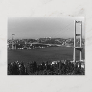  Turkije brug Istanbul Bosphorus Briefkaart
