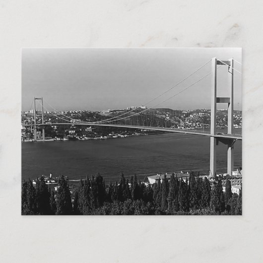 Turkije brug Istanbul Bosphorus Briefkaart (Voorkant)