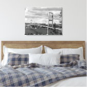  Turkije brug Istanbul Bosphorus Canvas Afdruk (Insitu (Slaapkamer))