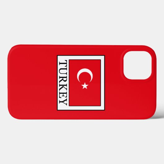 Turkije Case-Mate iPhone Case (Achterkant (horizontaal))