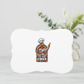 Turkije Chef in Charge - Thanksgiving Feast Boss! Kaart (Staand voorkant)
