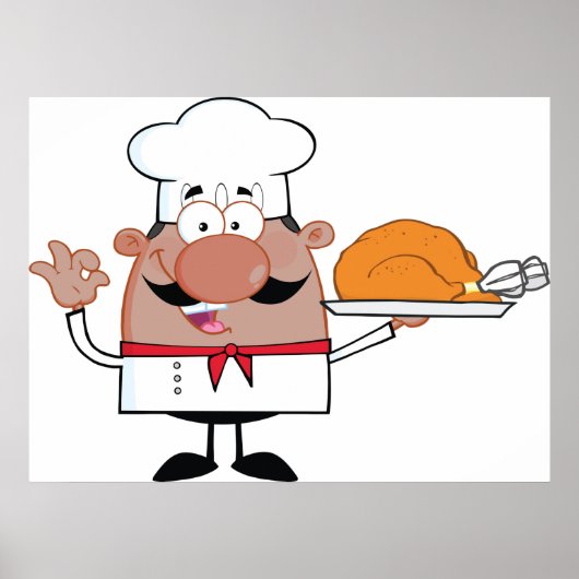 Turkije Chef Poster (Voorkant)