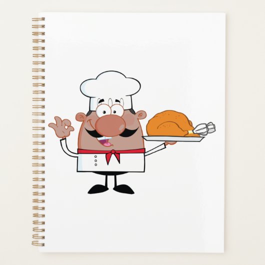 Turkije Chef Spiral Planner (Voorkant)