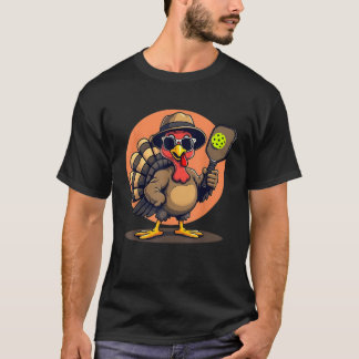 Turkije Cool Pickleball Zwart Kleine Klassieke Fit T-shirt
