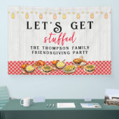 Turkije Dag Dankbaar Familie VriendenGiven Diner Spandoek (Beurs)