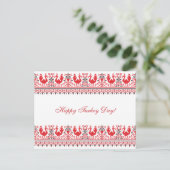 TURKIJE DAG FOLKLORE BRIEFKAART (Staand voorkant)