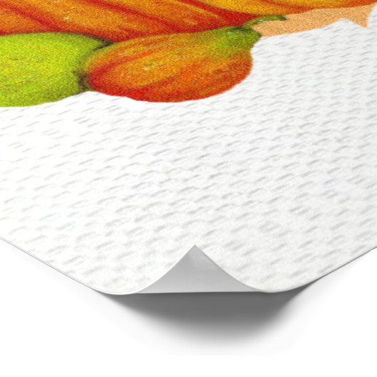 Turkije Dag Poster (Hoek)