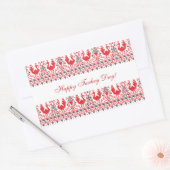 TURKIJE DAG RECHTHOEKIGE STICKER (Envelop)