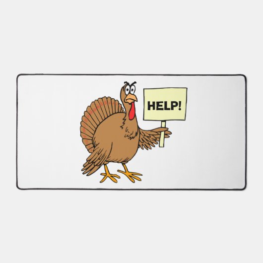 Turkije Dag Thanksgiving Humor Bureaumat (Voorkant)