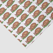 Turkije Dag Thanksgiving Kerstmis Vakantie Voedsel Tissuepapier (Detail)