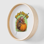 Turkije Dag van de Thanksgiving Oversized T-Shirt (Hoek)