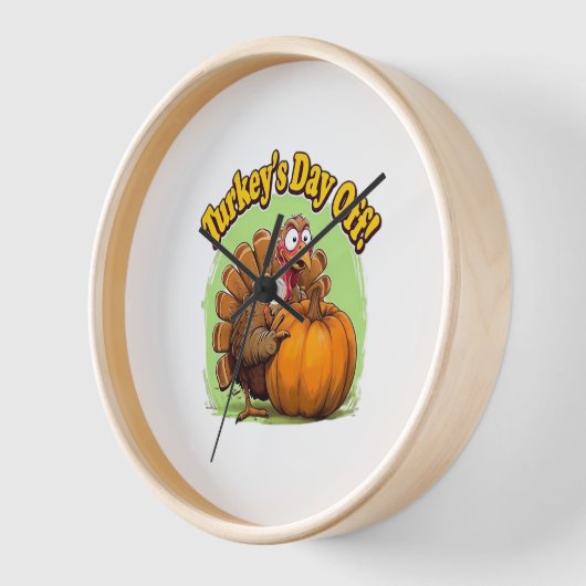 Turkije Dag van de Thanksgiving Oversized T-Shirt (Hoek)