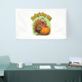 Turkije Dag van de Thanksgiving Oversized T-Shirt Spandoek (Beurs)