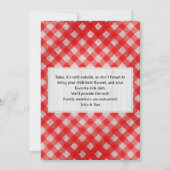 Turkije Dag Vriendsgeven Thanksgiving Diner Kaart (Achterkant)