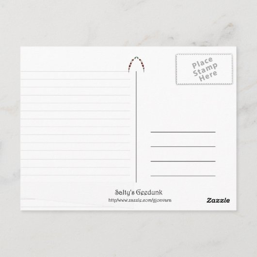 TURKIJE - Dank u Briefkaart (Achterkant)