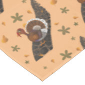 Turkije draven naar beneden stenen pad met bloemen tafelkleed (Gekanteld)