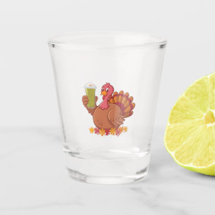 Turkije Drink groene Matcha Drink Thanksgiving Shot Glas