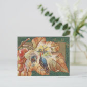 Turkije Druiven Windmolen Herfst Leaf Briefkaart (Staand voorkant)