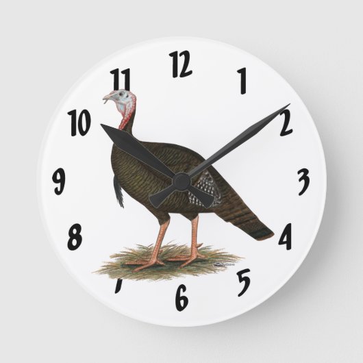 Turkije: Eastern Wild Tom Ronde Klok (Voorkant)