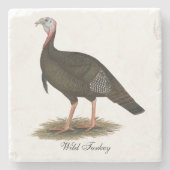 Turkije: Eastern Wild Tom Stenen Onderzetter (Voorkant)