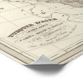 Turkije en Arabië Poster (Hoek)