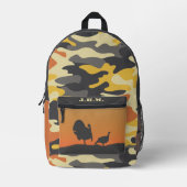 Turkije en Camo gedrukte rugzak (Voorkant)