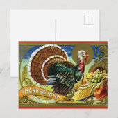  Turkije en Cornucopia Briefkaart (Voorkant / Achterkant)