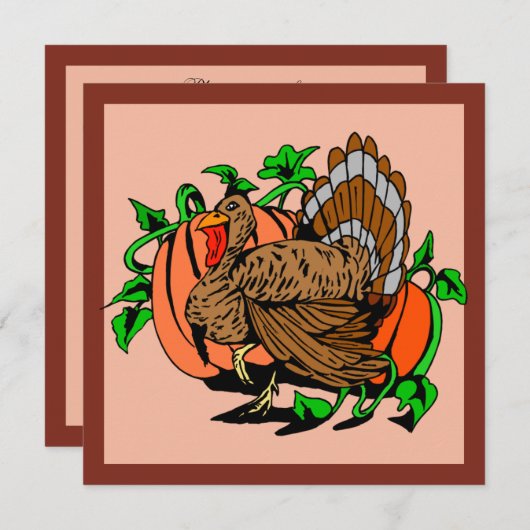 Turkije en de uitnodiging tot het indienen van pom (Voorkant / Achterkant)