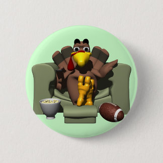 Turkije en Football Ronde Button 5,7 Cm