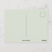  Turkije en kind met appels Thanksgiving Briefkaart (Achterkant)