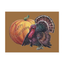 Turkije en Pompoen  Thanksgiving