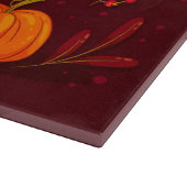 Turkije en pompoenen snijplank (Hoek)