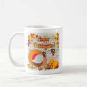 Turkije en pompoenen ~ Thanksgiving dag mok (Links)