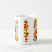 Turkije en pompoenen ~ Thanksgiving dag mok (Center)