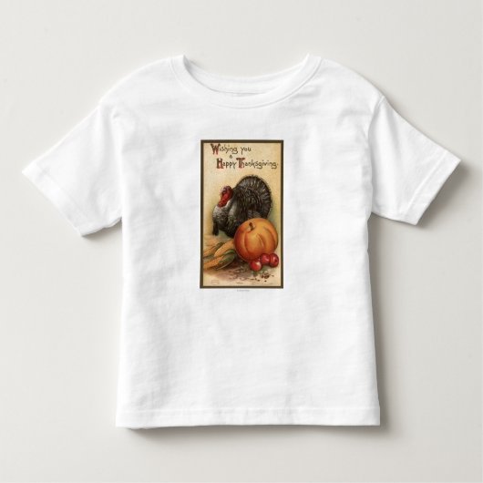 Turkije en productnummer 1 kinder shirts (Voorkant)