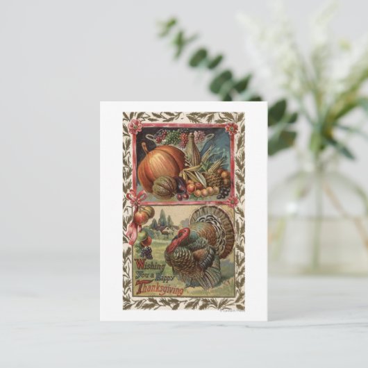 Turkije en productnummer 2 briefkaart (Staand voorkant)