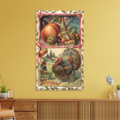 Turkije en productnummer 2 canvas afdruk (Insitu (Woonkamer))