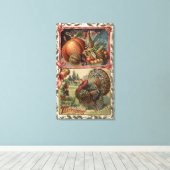 Turkije en productnummer 2 canvas afdruk (Insitu (Houten vloer))