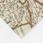 Turkije en Zweden Fleece Deken (Hoek)