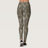 Turkije Feather Bottomland Camo Forest Camouflage Leggings (Achterkant)