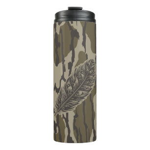 Turkije Feather Bottomland Camo Forest Camouflage Thermosbeker