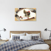 Turkije Feathers Canvas Afdruk (Insitu (Slaapkamer))