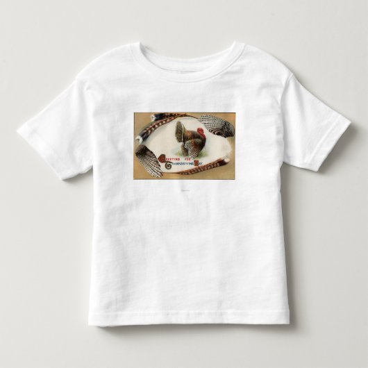 Turkije Feathers Kinder Shirts (Voorkant)