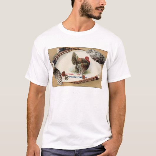 Turkije Feathers T-shirt (Voorkant)