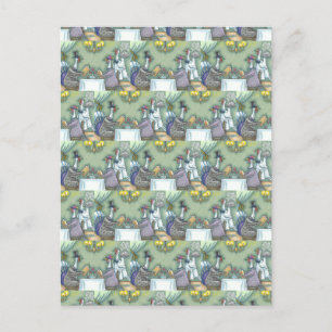 TURKIJE FINE DINING, THANKSGIVING BIRD HUMOR BRIEFKAART